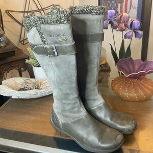 MERRELL MARTINA WATERPROOF LEATHER BOOTS SZ 6.5